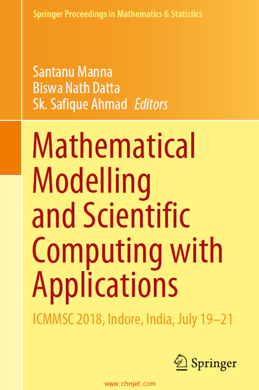 《Mathematical Modelling and Scientific Computing with Applications：ICMMSC 2018, Indore, India, Jul ...