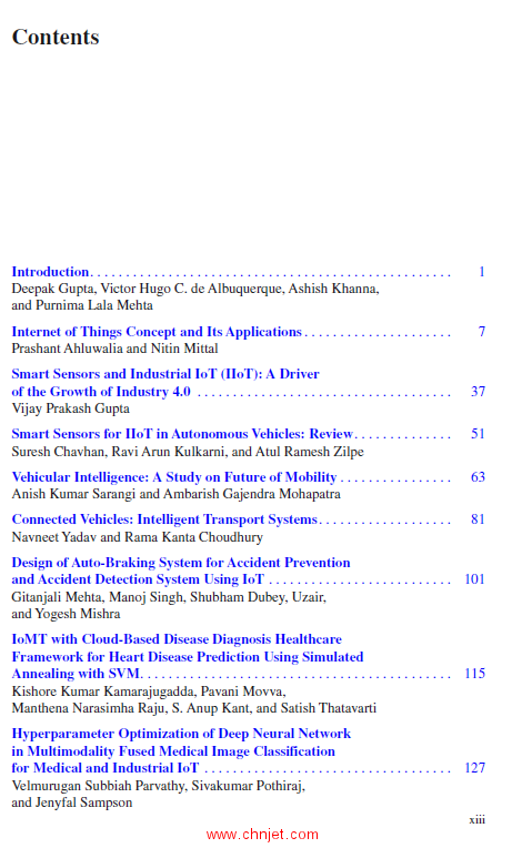 《Smart Sensors for Industrial Internet of Things：Challenges, Solutions and Applications》