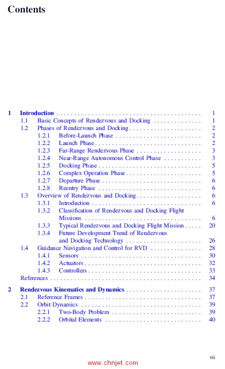 《Guidance, Navigation,and Control for Spacecraft Rendezvous and Docking:Theory and Methods》