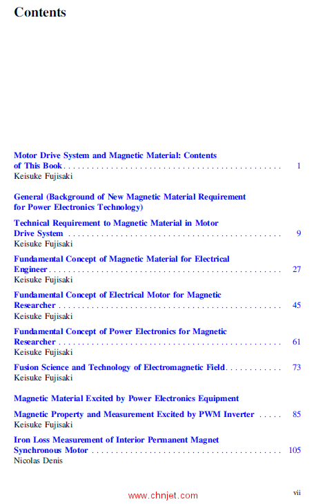 《Magnetic Material for Motor Drive Systems：Fusion Technology of Electromagnetic Fields》