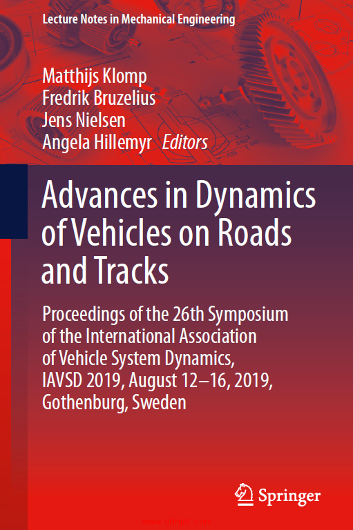 《Advances in Dynamics of Vehicles on Roads and Tracks：Proceedings of the 26th Symposium of the Int ...