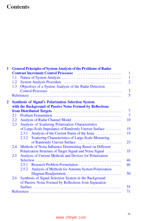 《Signal Polarization Selection for Aircraft Radar Control：Models and Methods》