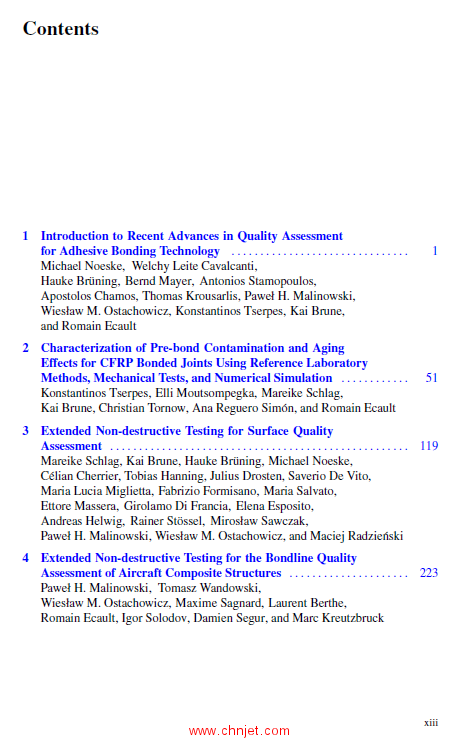 《Adhesive Bonding of Aircraft Composite Structures：Non-destructive Testing and Quality Assurance C ...