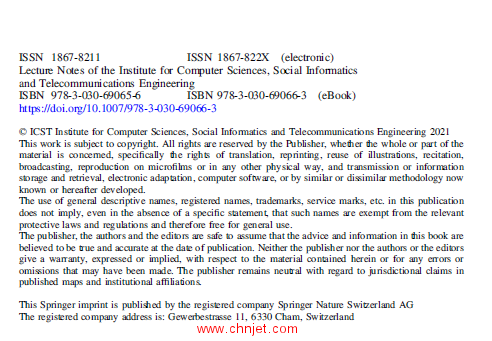 《Artificial Intelligence for Communications and Networks：Second EAI International Conference, AICO ...