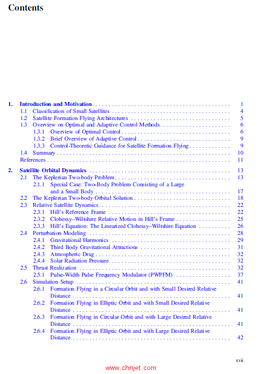 《Satellite Formation Flying：High Precision Guidance using Optimal and Adaptive Control Techniques ...