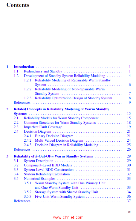 《Reliability Modelling and Optimization of Warm Standby Systems》