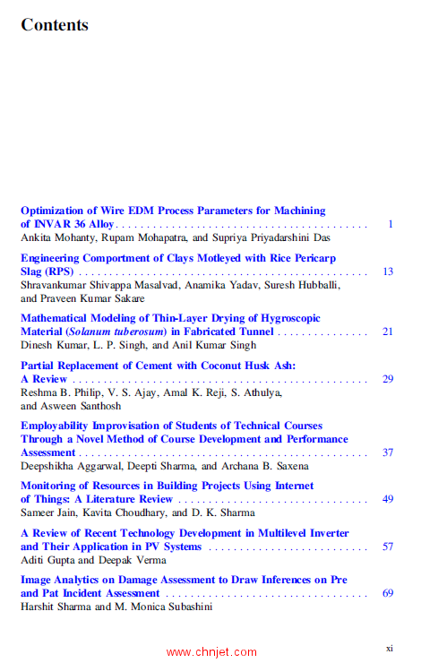 《Advances in Materials Processing and Manufacturing Applications：Proceedings of iCADMA 2020》