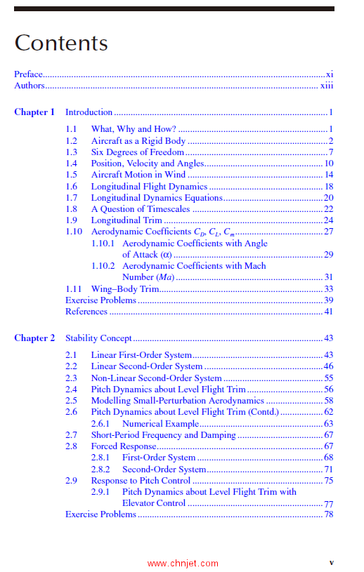 《Elementary Flight Dynamics ：with an Introduction to Bifurcation and Continuation Methods》第二版 ...