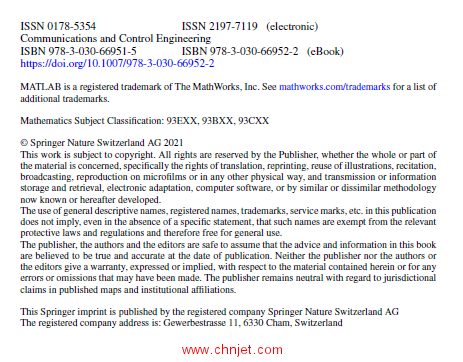 《Control and System Theory of Discrete-Time Stochastic Systems》