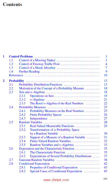 《Control and System Theory of Discrete-Time Stochastic Systems》