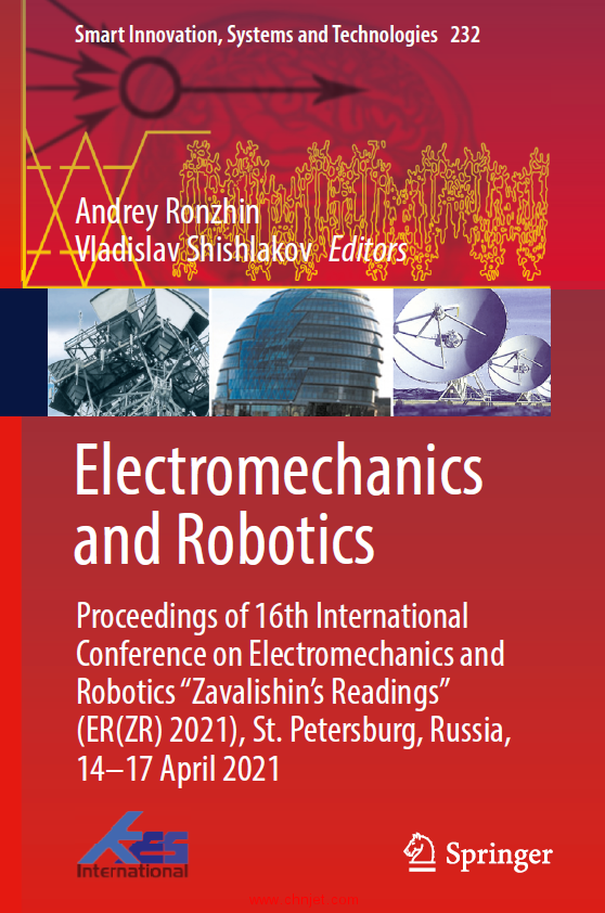 《Electromechanics and Robotics：Proceedings of 16th International Conference on Electromechanics an ...