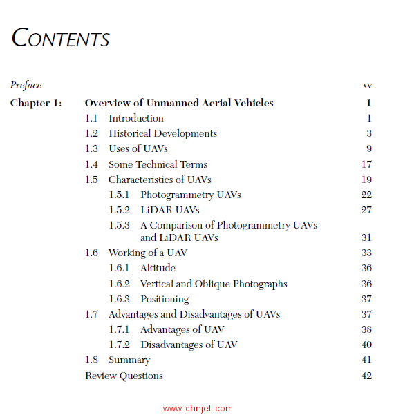 《Unmanned Aerial Vehicles：An Introduction》