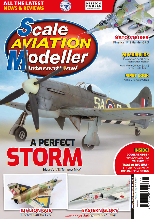 《Scale Aviation Modeller International》2021年8-9月