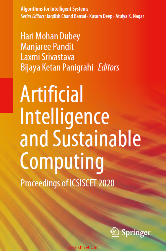 《Artificial Intelligence and Sustainable Computing：Proceedings of ICSISCET 2020》