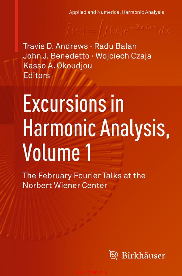 《Excursions in Harmonic Analysis》1-6卷