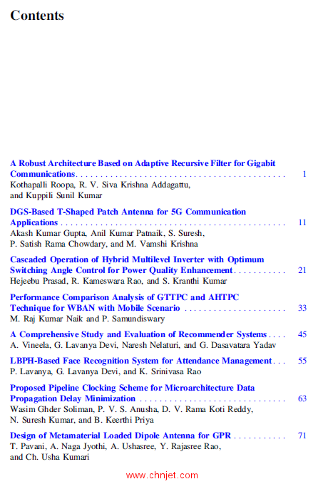 《Microelectronics,Electromagnetics and Telecommunications：Proceedings of the Fifth ICMEET 2019》 ...