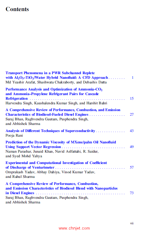 《Recent Trends in Thermal Engineering：Select Proceedings of ICCEMME 2021》