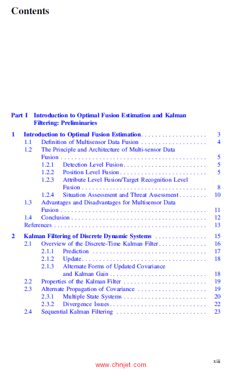 《Multisensor Fusion Estimation Theory and Application》