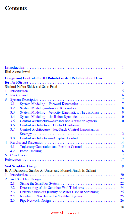 《Control Engineering in Robotics and Industrial Automation：Malaysian Society for Automatic Control ...