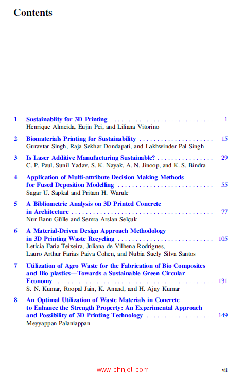 《Sustainability for 3D Printing》