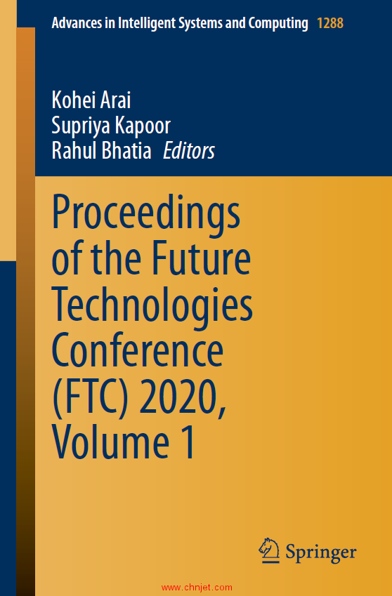 《Proceedings of the Future Technologies Conference (FTC) 2020》第 1-3 卷