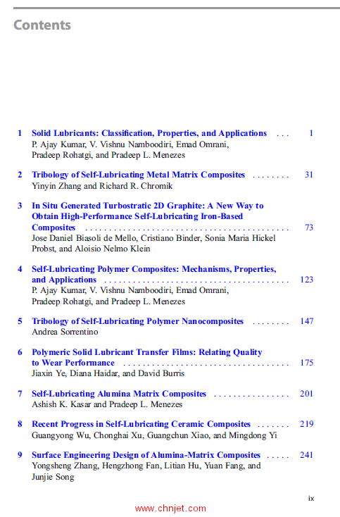 《Self-Lubricating Composites》第二版