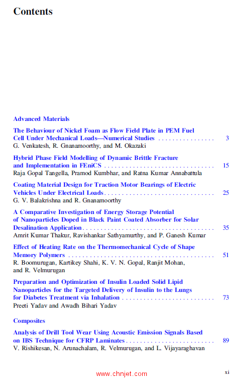 《Composite Materials for Extreme Loading：Proceedings of the Indo-Korean workshop on Multi Function ...