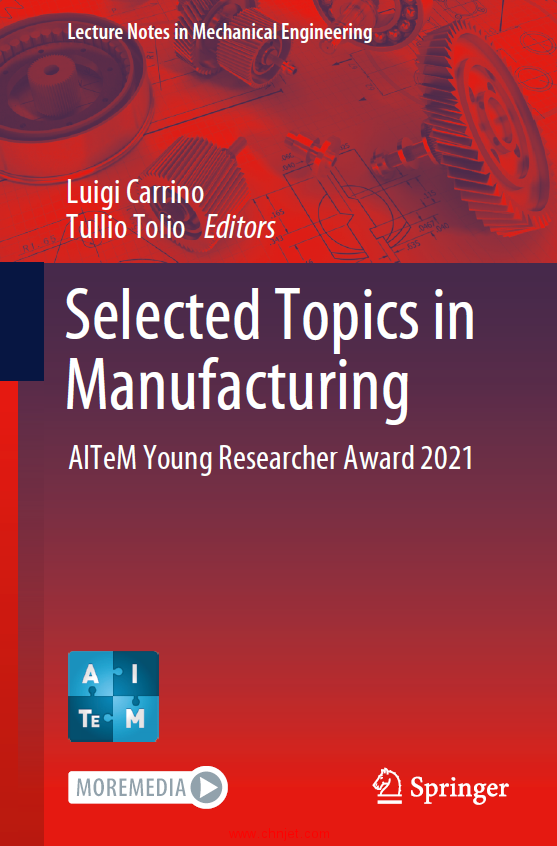 《Selected Topics in Manufacturing：AITeM Young Researcher Award 2021》