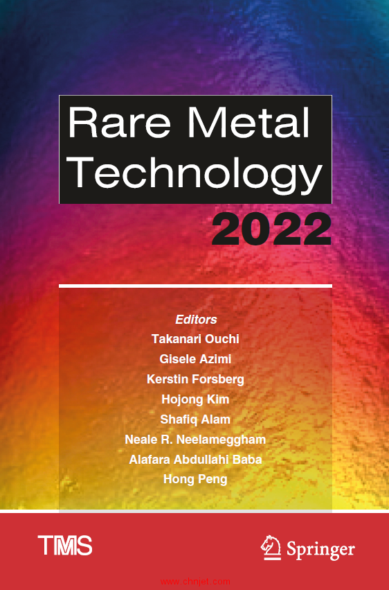 《Rare Metal Technology 2022》