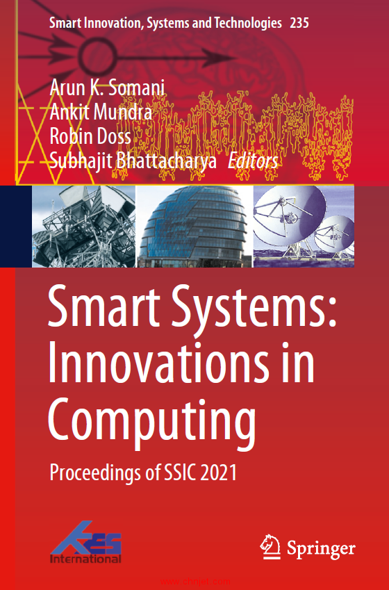 《Smart Systems: Innovations in Computing：Proceedings of SSIC 2021》