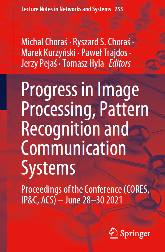 《Progress in Image Processing, Pattern Recognition and Communication Systems：Proceedings of the Co ...