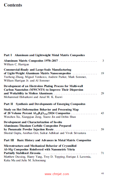 《Metal-Matrix Composites：Innovations, Advances and Applications》