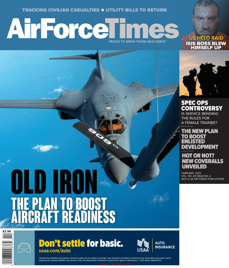 《Air Force Times》2022年2月