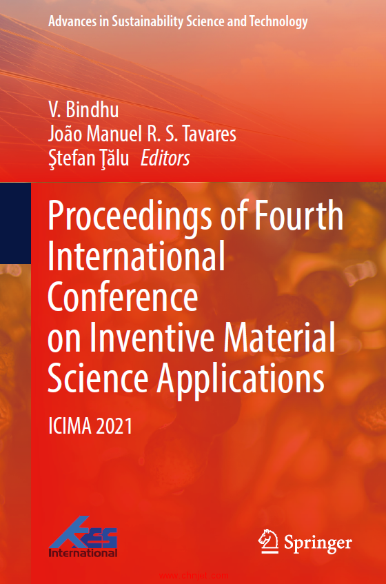 《Proceedings of Fourth International Conference on Inventive Material Science Applications：ICIMA 2 ...