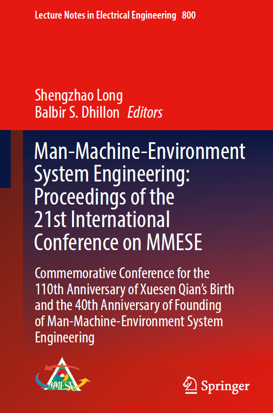 《Man-Machine-Environment System Engineering:Proceedings of the 21st International Conference on MME ...