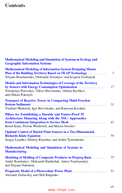 《Mathematical Modeling and Simulation of Systems：Selected Papers of 16th International Scientific- ...