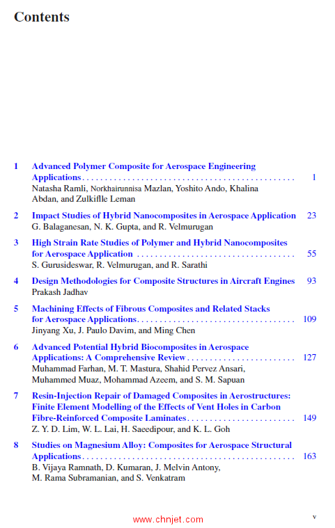 《Advanced Composites in Aerospace Engineering Applications》