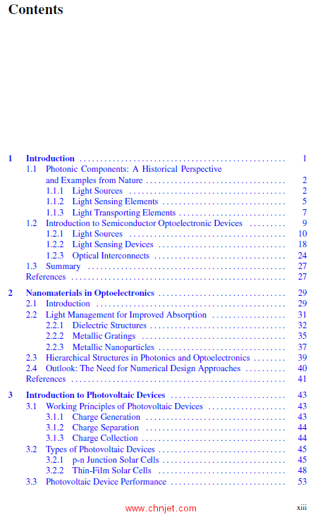 《Modelling and Design of Nanostructured Optoelectronic Devices：Solar Cells and Photodetectors》