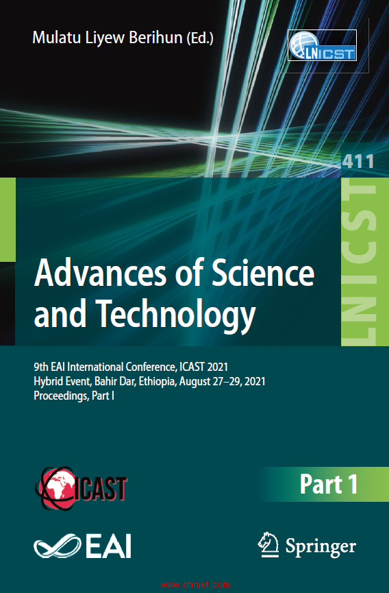 《Advances of Science and Technology：9th EAI International Conference, ICAST 2021》第1和2部分 ...