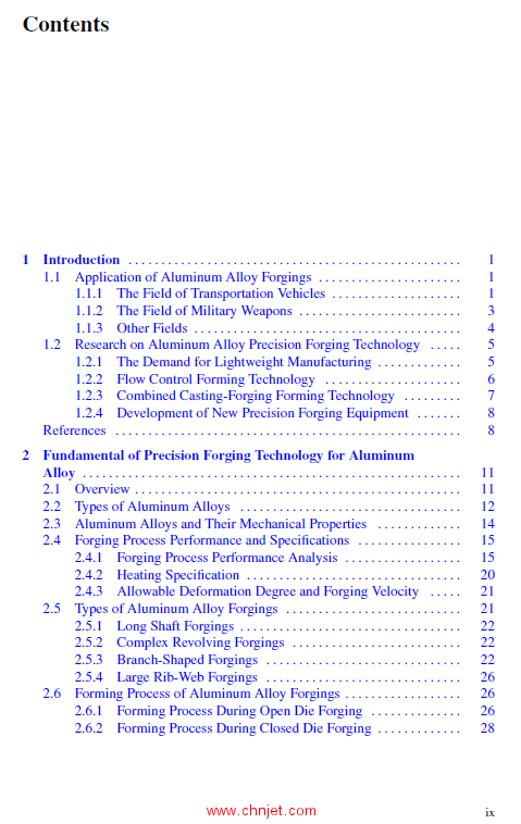 《Precision Forging Technology and Equipment for Aluminum Alloy》