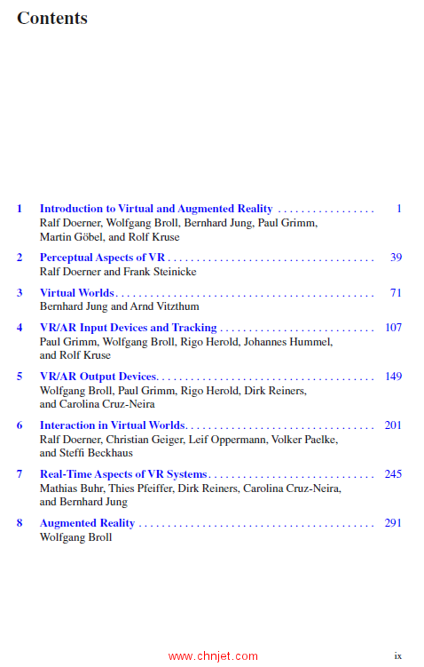 《Virtual and Augmented Reality (VR/AR)：Foundations and Methods of Extended Realities (XR)》