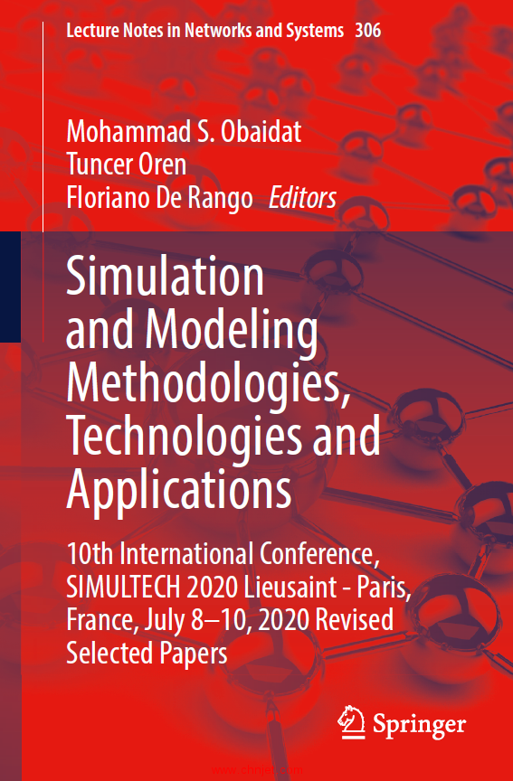 《Simulation and Modeling Methodologies, Technologies and Applications：10th International Conferenc ...