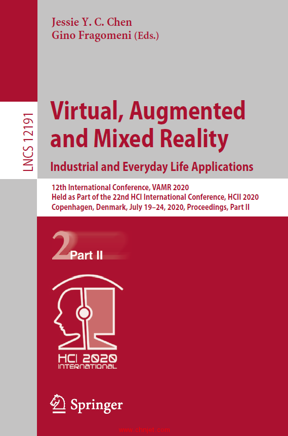 《Virtual, Augmented and Mixed Reality：Design and Interaction：12th International Conference, VAMR  ...