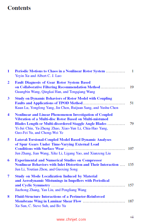 《Dynamics and Fault Diagnosis of Nonlinear Rotors and Impellers》