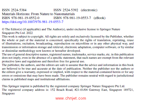 《Nanomaterials for Innovative Energy Systems and Devices》