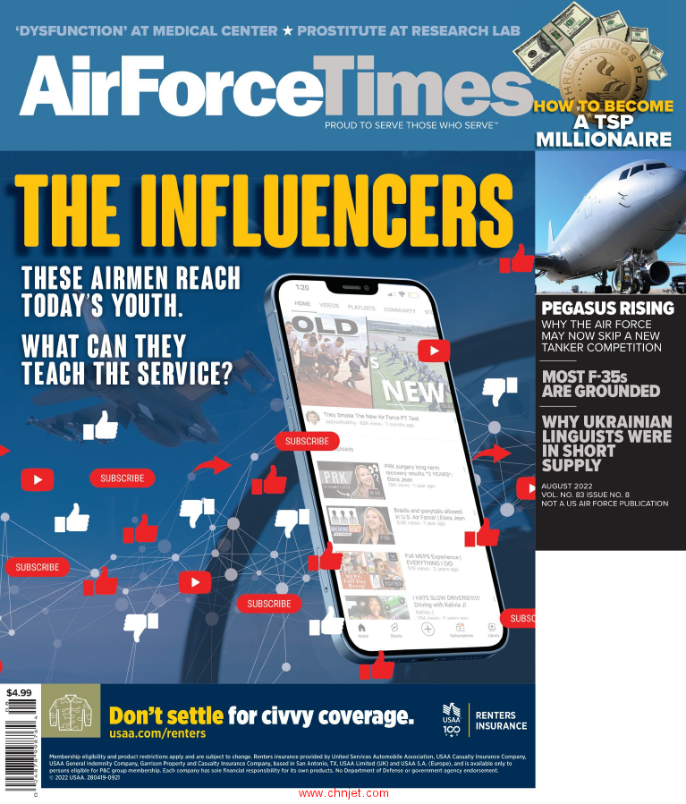 《Air Force Times》2022年8月