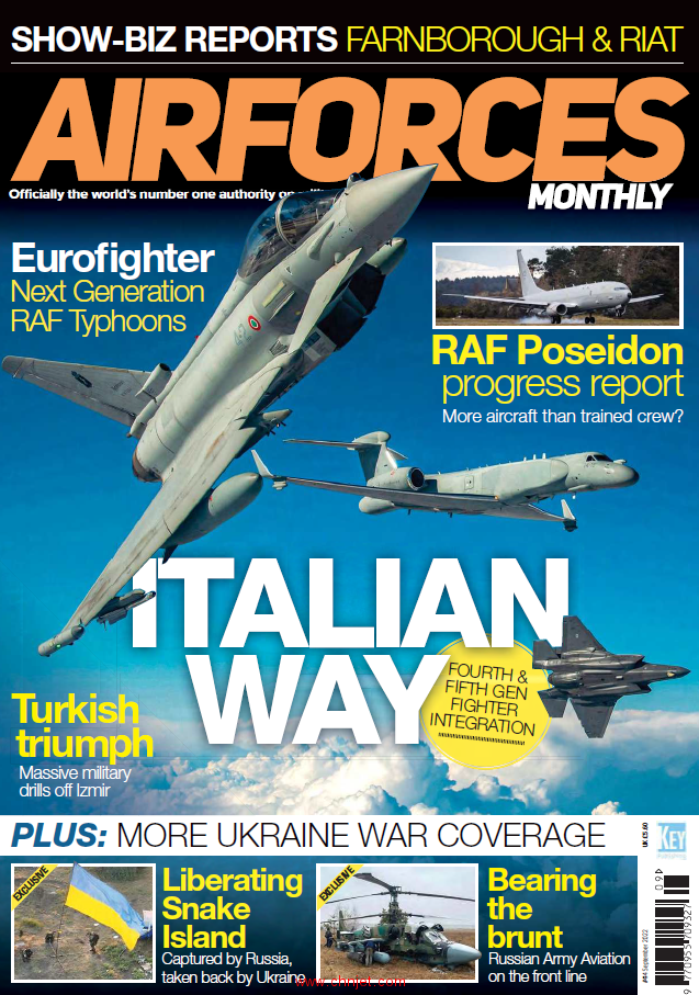 《AirForces Monthly》2022年9月