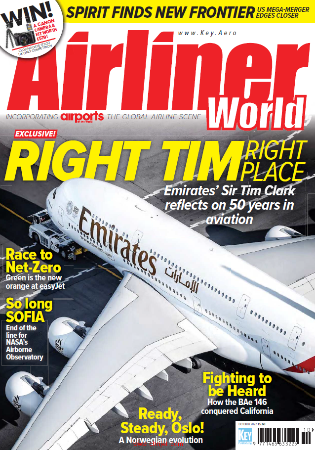 《Airliner World》2022年10月