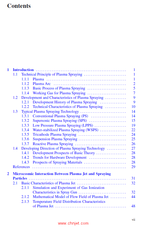 《Micro Process and Quality Control of Plasma Spraying》