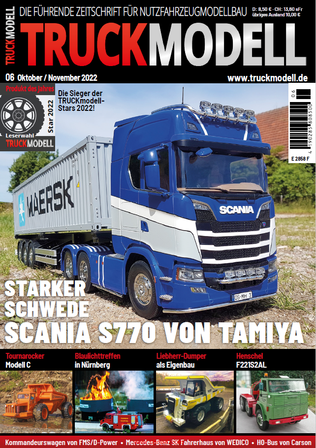 《Truckmodell》2022年10-11月